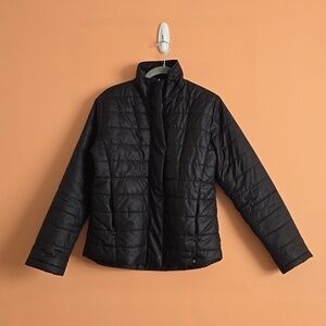 Stile Benetton Black Quilted Jacket L